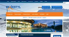 Desktop Screenshot of cestyl.cz